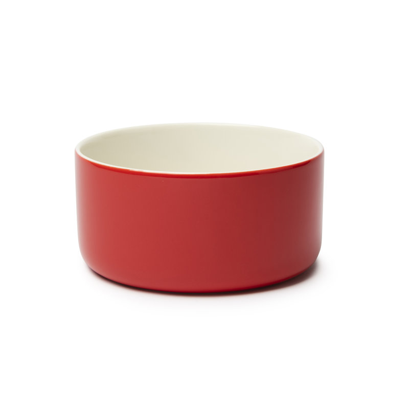 Excelsa Porcelain Serving Bowl, Red