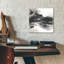  «Static Charge 2» par Ethan Harper, art mural en verre acrylique, 12 po x 12 po