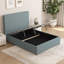 Upholstered Lift Up Storage Ottoman Bed-1162622790-1162622902