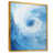 Toile avec cadre flottant or