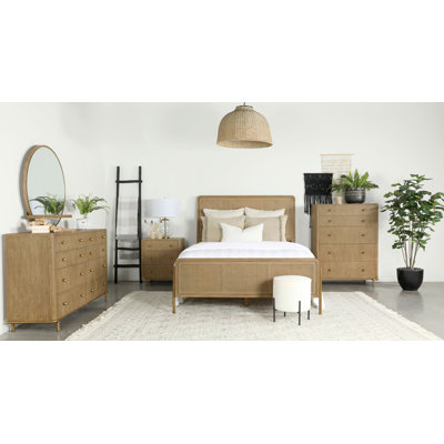 Ensemble de chambre avec très grand lit 4 pièces Arini