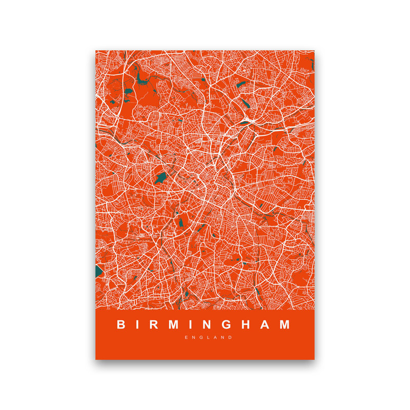 Birmingham I - Print, Wrapped Canvas, 42cm H x 30cm W x 1cm D