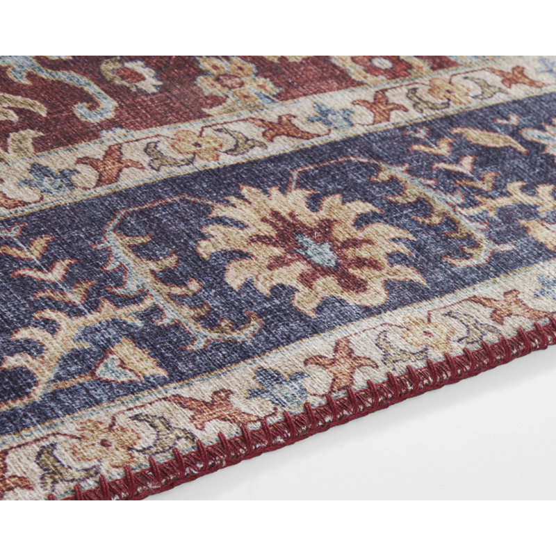 Vivana Tufted Bordeaux Red Rug, Rectangle 160cm x 230cm