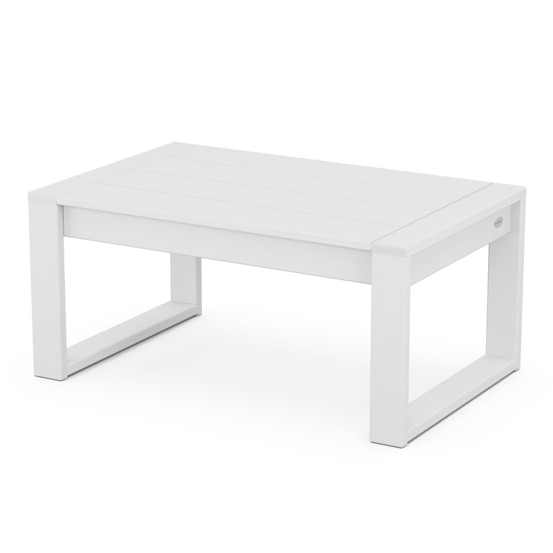Table basse EDGE, Blanc