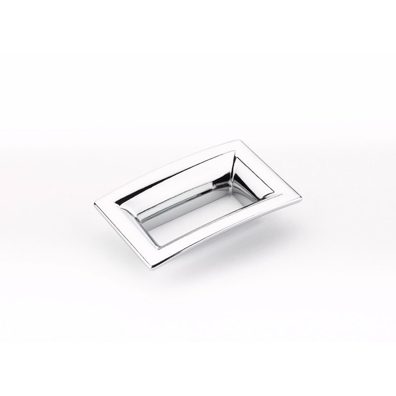 Finestrino Recessed Pull, Polished Chrome