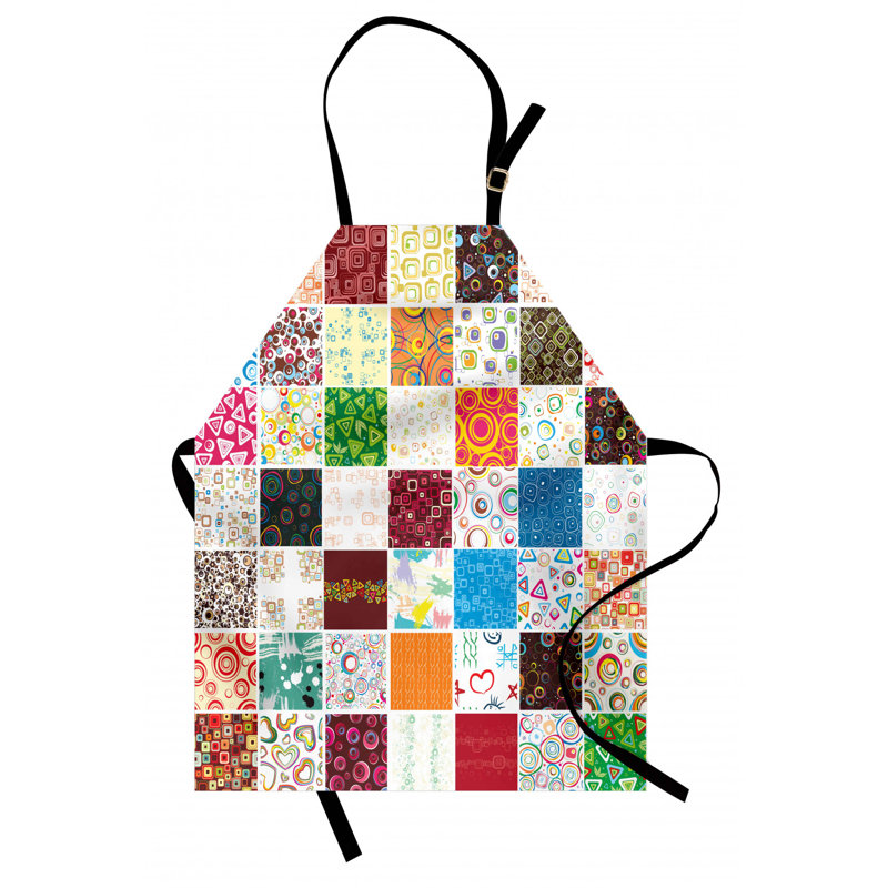 Grand tablier à patchwork
