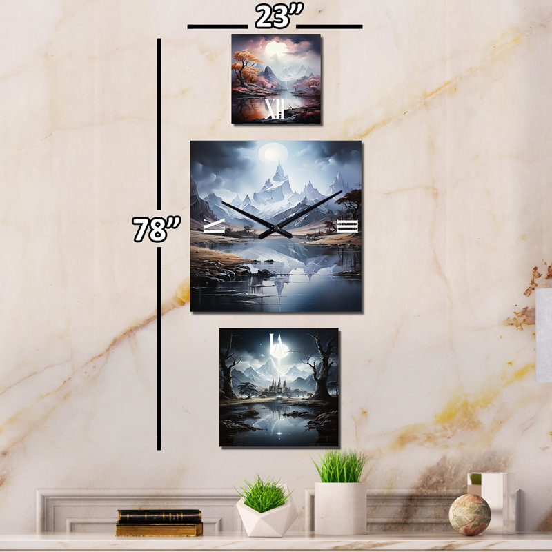 Fruma Metal Wall Clock