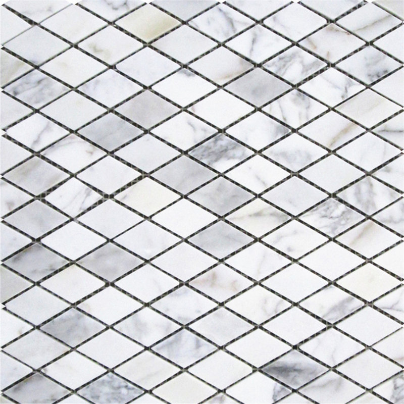 Carreau de mosaïque en marbre 12 po x 12 po