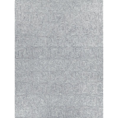 Caprice Geometric Handmade Tufted Area Rug