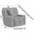 Neal Power Zero Gravity Recliner-468020521