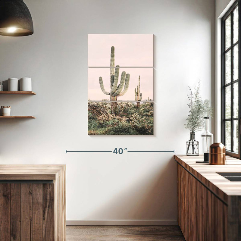 Harnek rosé cactus timide, H 38 po x l 24 po