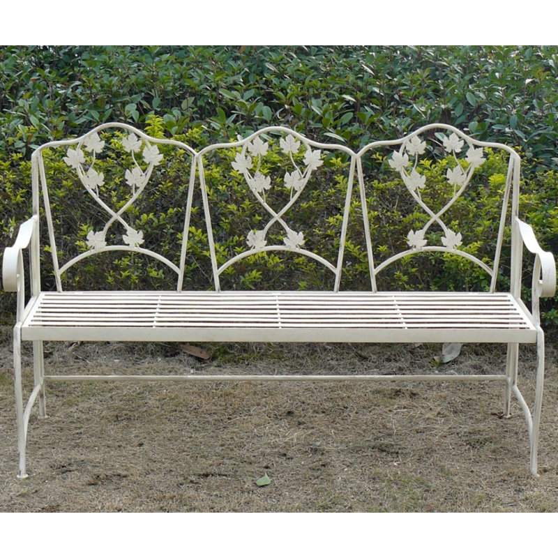 Puga Metal Outdoor Bench