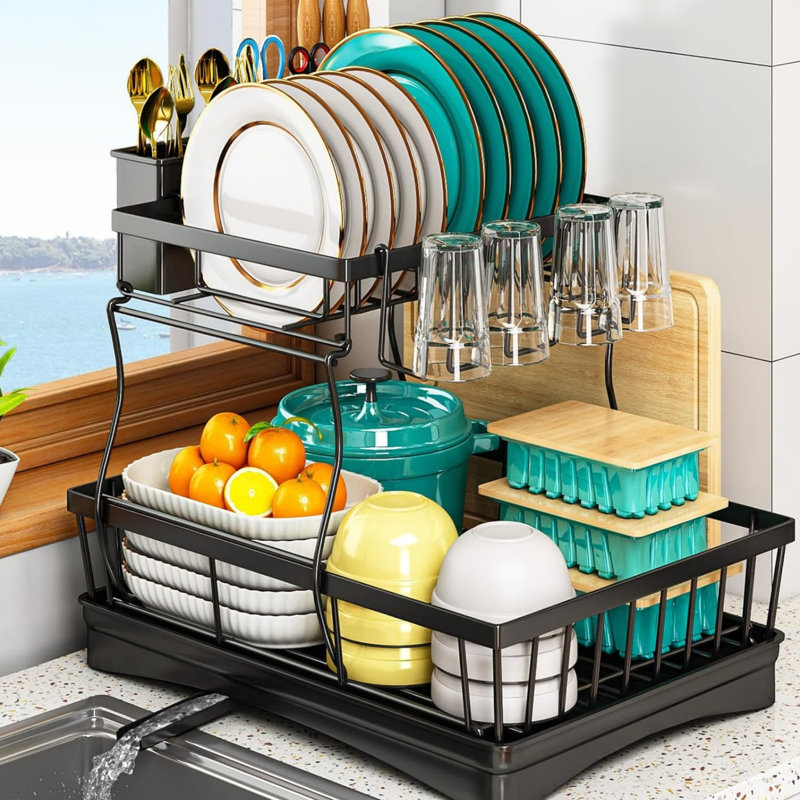 Two Tier Dish Rack