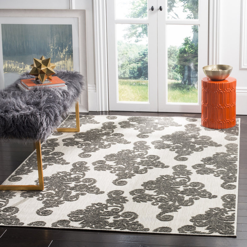 Conlin Performance Geometric Rug, Rectangle 4' x 6'