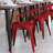 Briceidy All-Weather Metal Stack Chair with Arms and Poly Resin Seat-1093872926-1093872925