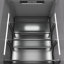 ZLINE 18 in. 8.6 cu. ft. Panel Ready Right Hinge Column Freezer with Graphite Gray Interior