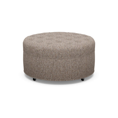 Round Tufted Ottoman