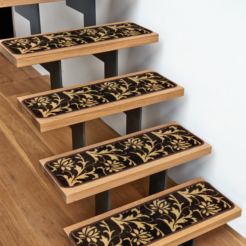 Tapis d'escalier Golie Lane, Rectangle 8 po x 2 pi 2 po
