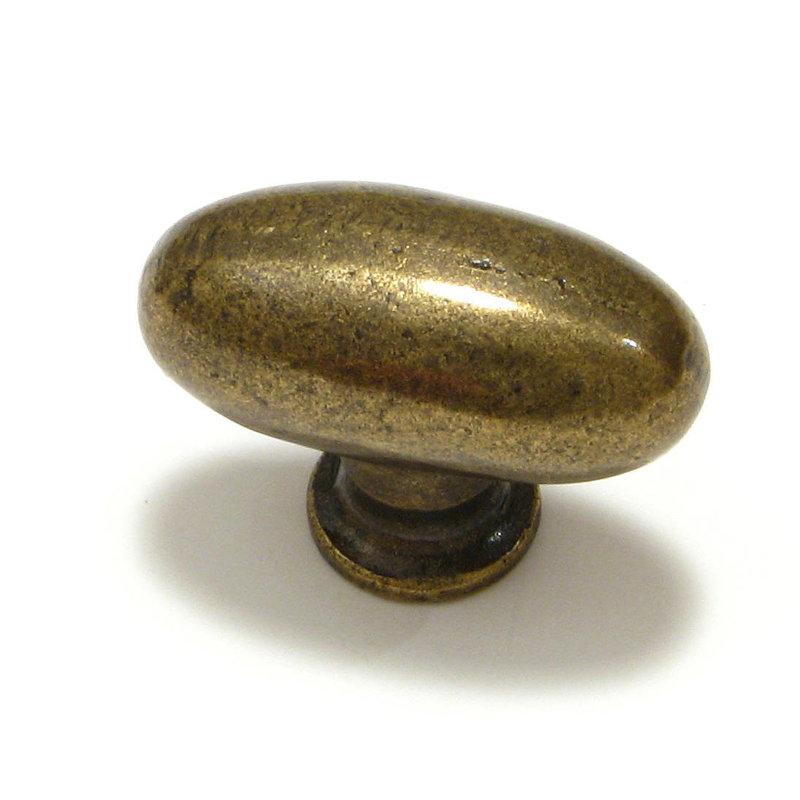 Medieval Oval Knob, English Bronze