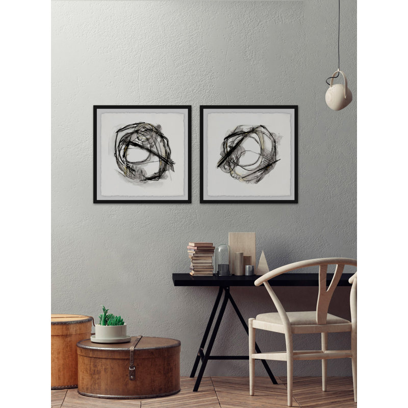 " Bumble Bee Flight Diptych " 2 - Pieces, 12" H x 12" W x 1.5" L
