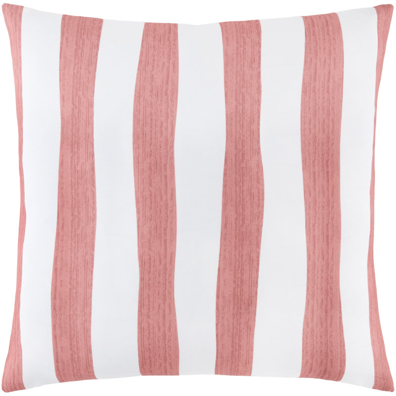 Coussin Laguna, Orange Striped, Square 22", Cover Only