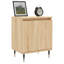 Gaitani 40cm W Iron Bedside Table-1867027042