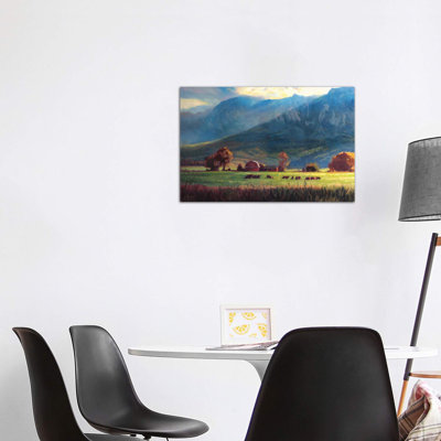 " Rocky Mountain Farm " by Christopher Clark