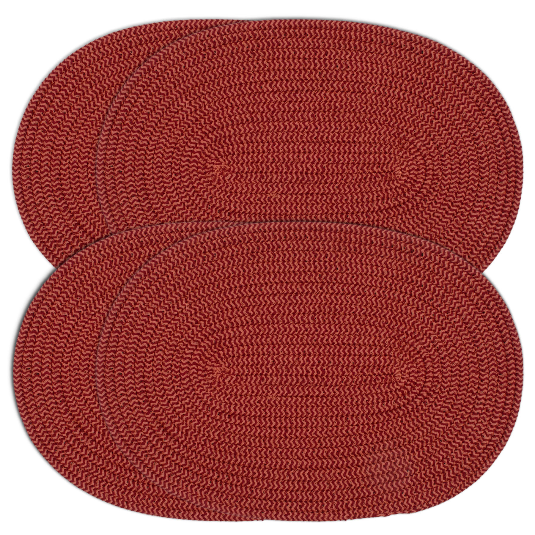 Set of 4 Oval Beach Clean Placemats - Multi