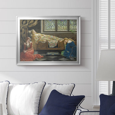 The Sleeping Beauty-John Collier-Framed Gallery Wrapped Canvas-1921