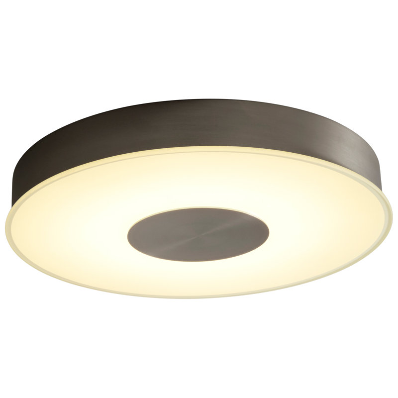 Plafonnier encastré 1 lumière Annaelle, H 2,25 po x l 15 po x P 15 po