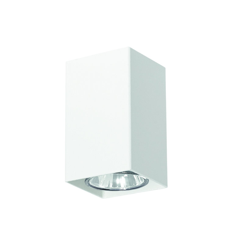 Lusby Flush Mount, White