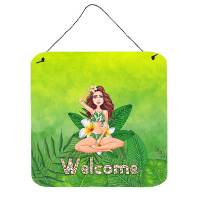 Décoration murale Welcome Lady in Bikini Summer