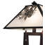 Winter Pine Standard Lamp