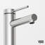Robinet pour salle de bain à poignée simple à un trou H 6 po Jewel-100514134