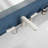 Widespread 2-handle Bathroom Faucet with Drain Assembly-87497611
