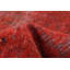Tapis transitionnel de couleur rouge clair 4 pi 9 po x 7 pi 4 po