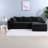 Compression Deep Seat Sectionals, Corduroy Modern L Shape Home Sofa