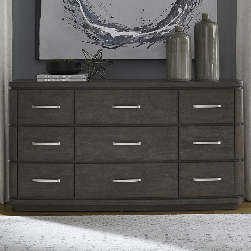 Commode 9 tiroirs Trenea
