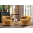 Nen Boucle Swivel Barrel Chair-958135546