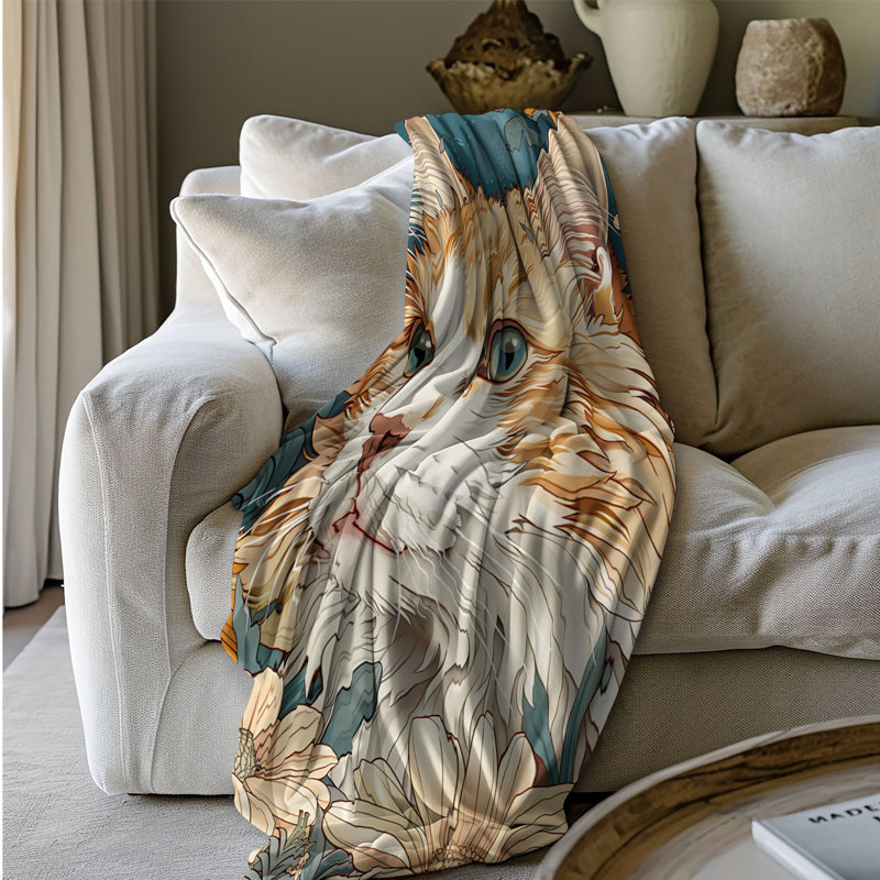 Throw Blanket, 60" W x 80" L