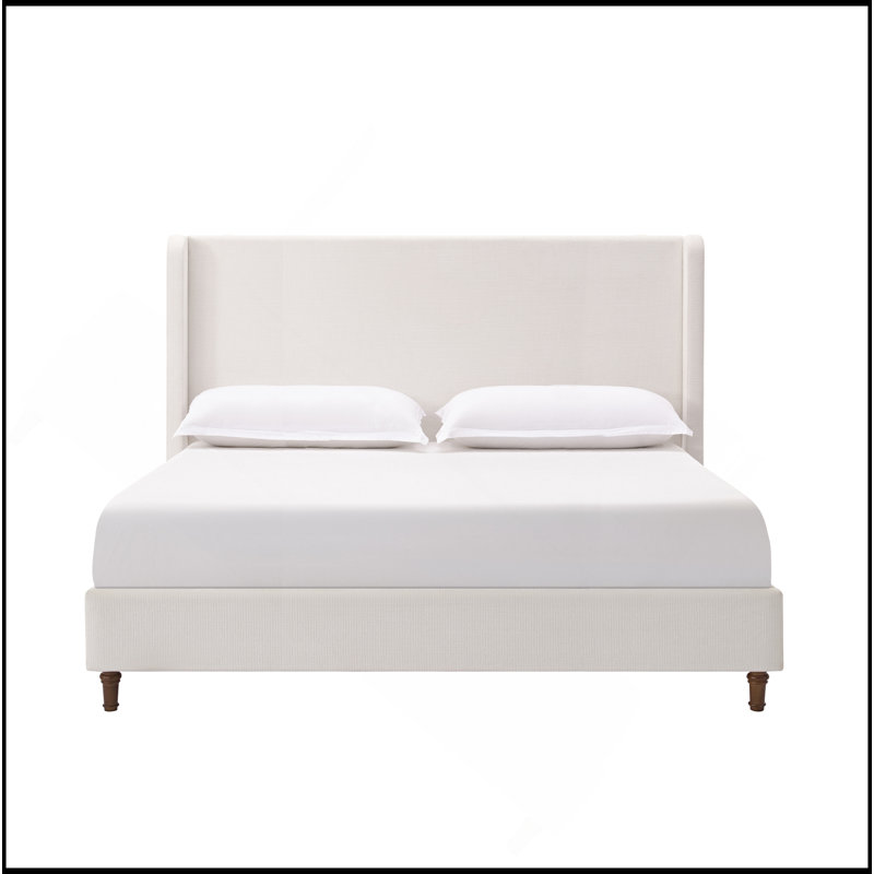 Grand lit tapissier Harper