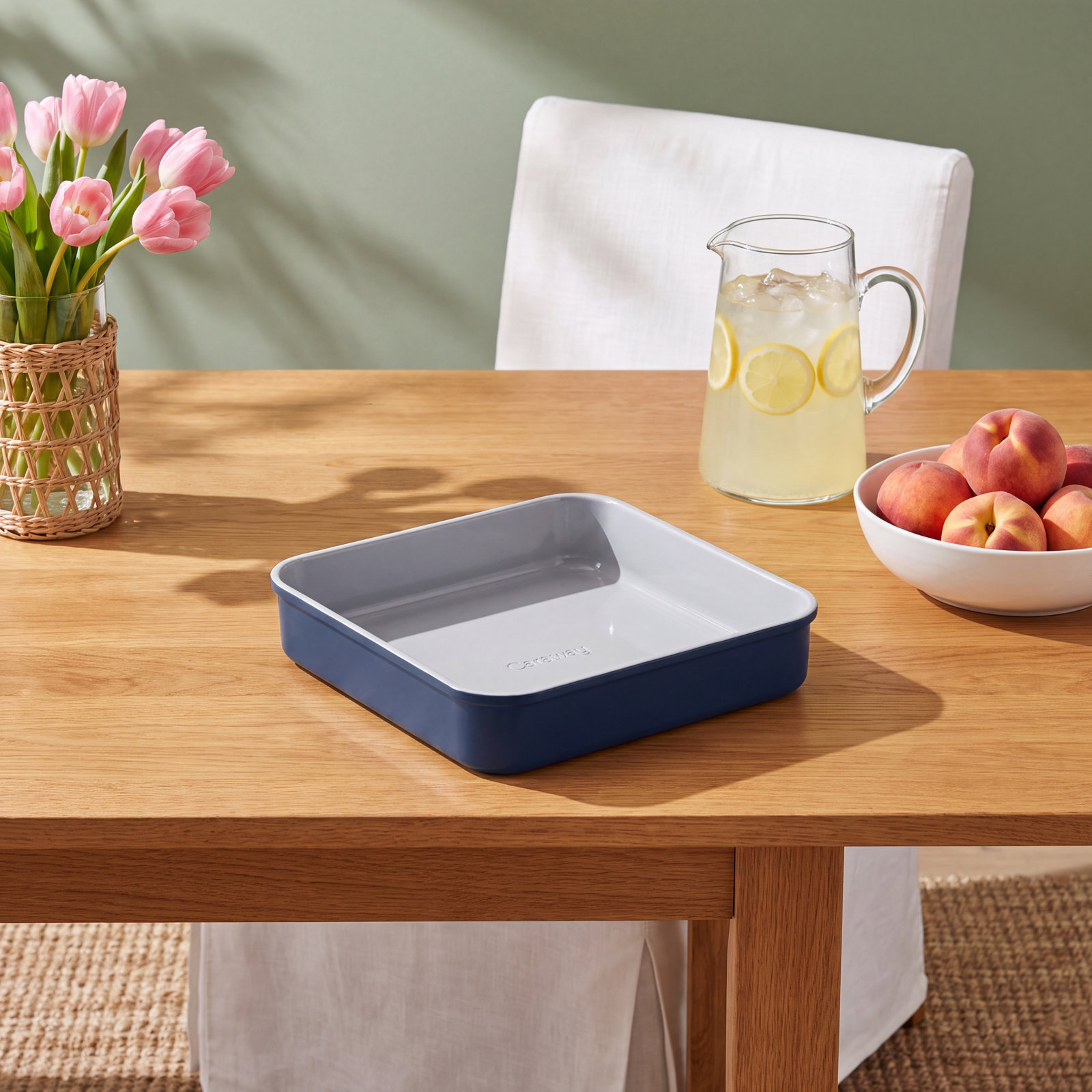 Caraway Nonstick Ceramic Baking Pan, Navy