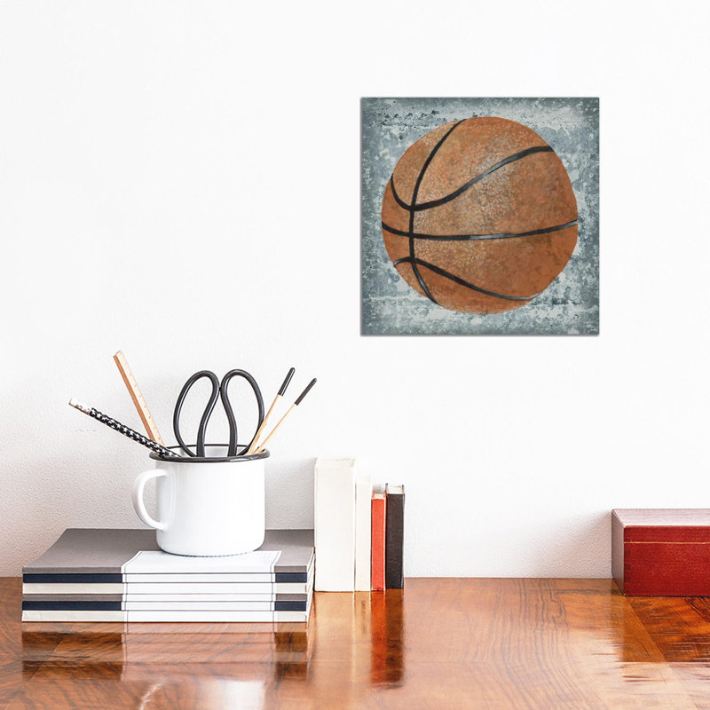Grunge Sporting I 1 Piece Wrapped Canvas Wall Art, 30.48cm H x 30.48cm W