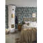 Viola, Chestnut Blossom Slate Floral, 33' L X 21" W, Wallpaper Roll-2097073328