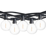 Outdoor 10 - Bulb 168'' Plug-in String Light