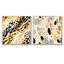Corrin - Ensemble de 2 collages carrés abstraits-102163471-102163470