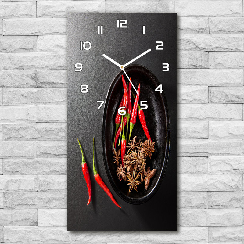 Jacauri Glass Wall Clock