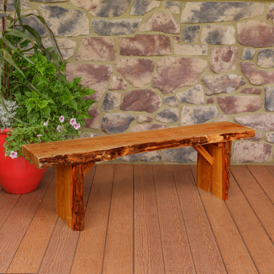 Bruggeman Solid Wood Outdoor Bench