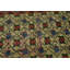 Tapis tissé à plat, tapis vert neutre, tapis rétro, tapis frais, tapis turc, tapis décoratifs 3,5 x 6,4 pi