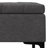 Laura 36"W Upholstered Square Storage Ottoman with Split Lift Top and 2 Storage Compartments